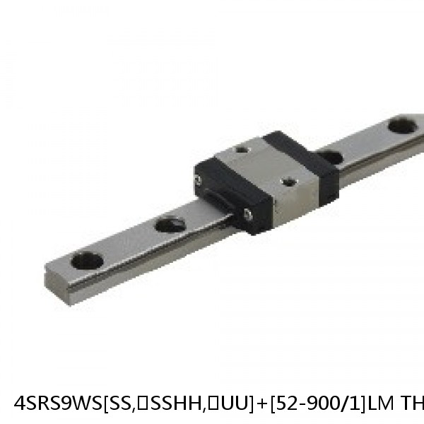 4SRS9WS[SS,​SSHH,​UU]+[52-900/1]LM THK Miniature Linear Guide Caged Ball SRS Series