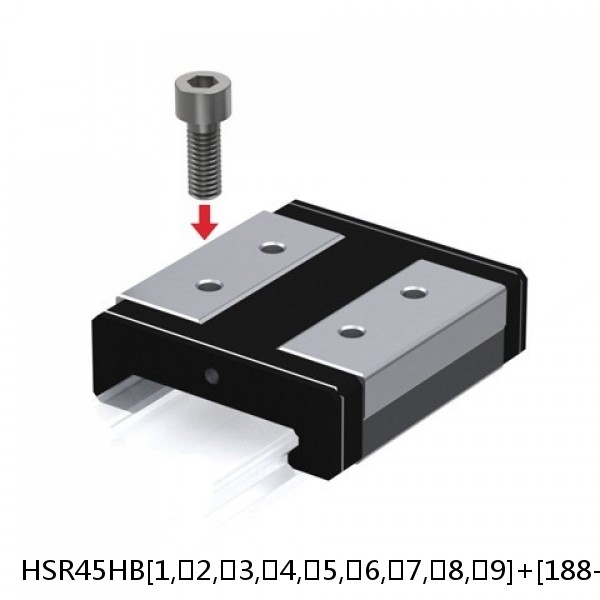 HSR45HB[1,​2,​3,​4,​5,​6,​7,​8,​9]+[188-3000/1]L THK Standard Linear Guide Accuracy and Preload Selectable HSR Series