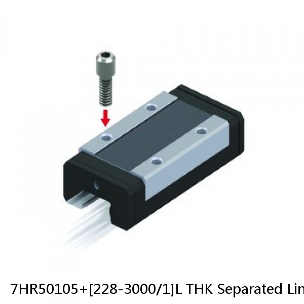 7HR50105+[228-3000/1]L THK Separated Linear Guide Side Rails Set Model HR