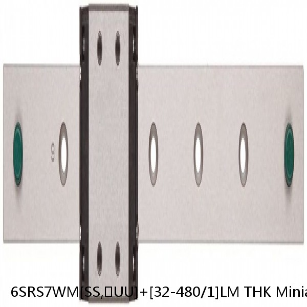 6SRS7WM[SS,​UU]+[32-480/1]LM THK Miniature Linear Guide Caged Ball SRS Series