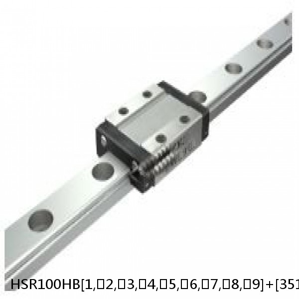 HSR100HB[1,​2,​3,​4,​5,​6,​7,​8,​9]+[351-3000/1]L THK Miniature Linear Guide Caged Ball SRS Series