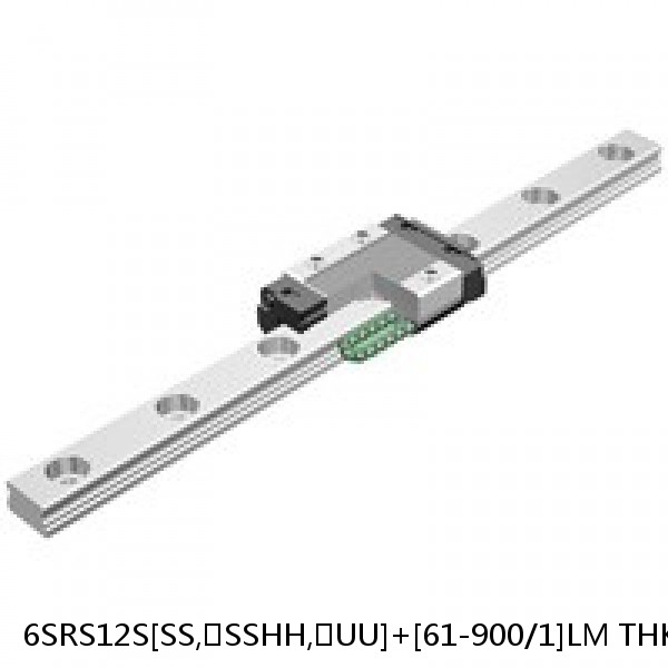 6SRS12S[SS,​SSHH,​UU]+[61-900/1]LM THK Separated Linear Guide Side Rails Set Model HR