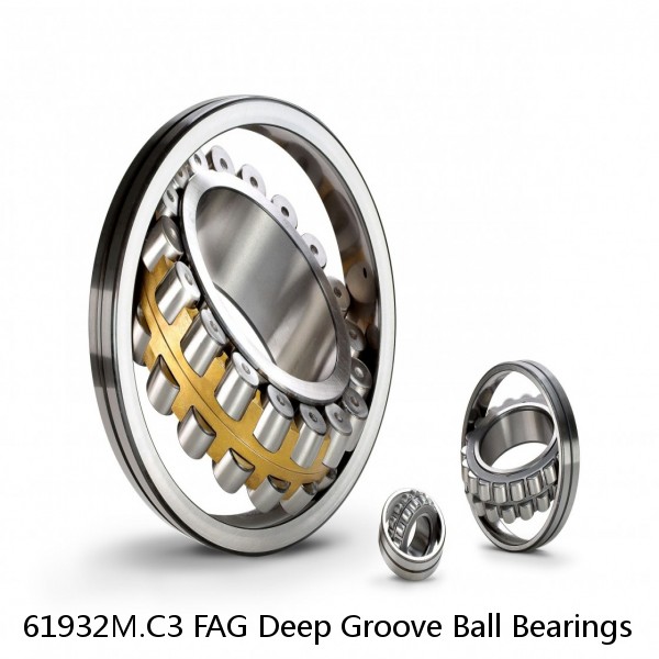 61932M.C3 FAG Deep Groove Ball Bearings #1 small image