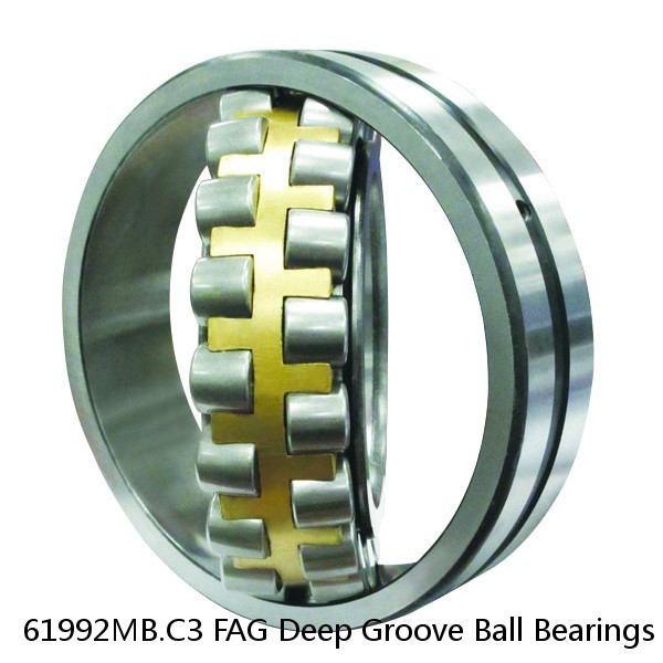 61992MB.C3 FAG Deep Groove Ball Bearings #1 small image