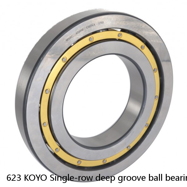 623 KOYO Single-row deep groove ball bearings #1 small image