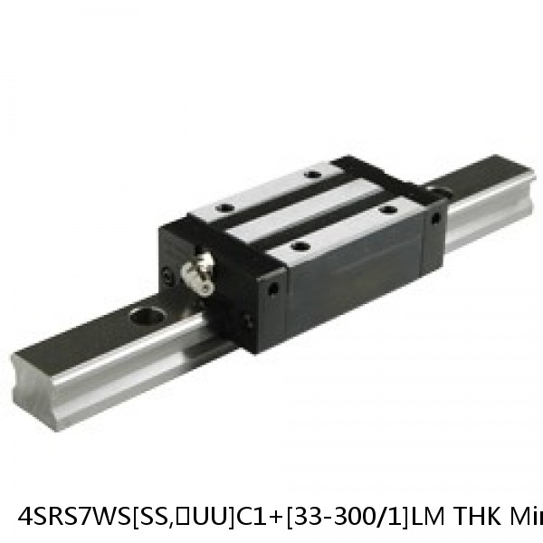 4SRS7WS[SS,​UU]C1+[33-300/1]LM THK Miniature Linear Guide Caged Ball SRS Series #1 small image