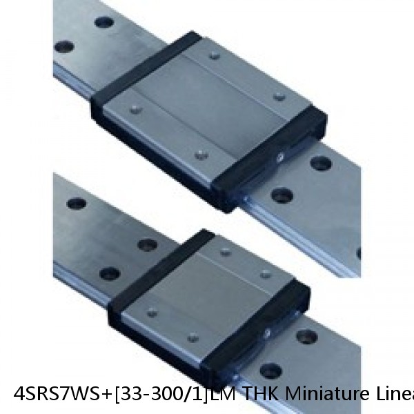 4SRS7WS+[33-300/1]LM THK Miniature Linear Guide Caged Ball SRS Series #1 small image