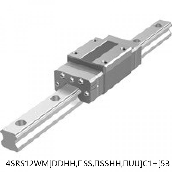 4SRS12WM[DDHH,​SS,​SSHH,​UU]C1+[53-1000/1]LM THK Miniature Linear Guide Caged Ball SRS Series #1 small image