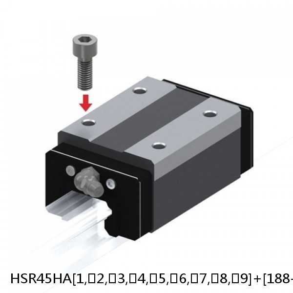 HSR45HA[1,​2,​3,​4,​5,​6,​7,​8,​9]+[188-3000/1]L THK Standard Linear Guide Accuracy and Preload Selectable HSR Series