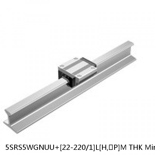 5SRS5WGNUU+[22-220/1]L[H,​P]M THK Miniature Linear Guide Full Ball SRS-G Accuracy and Preload Selectable #1 small image