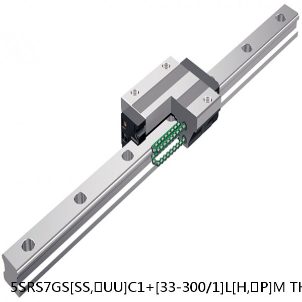 5SRS7GS[SS,​UU]C1+[33-300/1]L[H,​P]M THK Miniature Linear Guide Full Ball SRS-G Accuracy and Preload Selectable