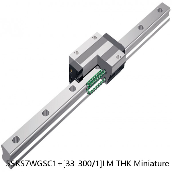 5SRS7WGSC1+[33-300/1]LM THK Miniature Linear Guide Full Ball SRS-G Accuracy and Preload Selectable #1 small image