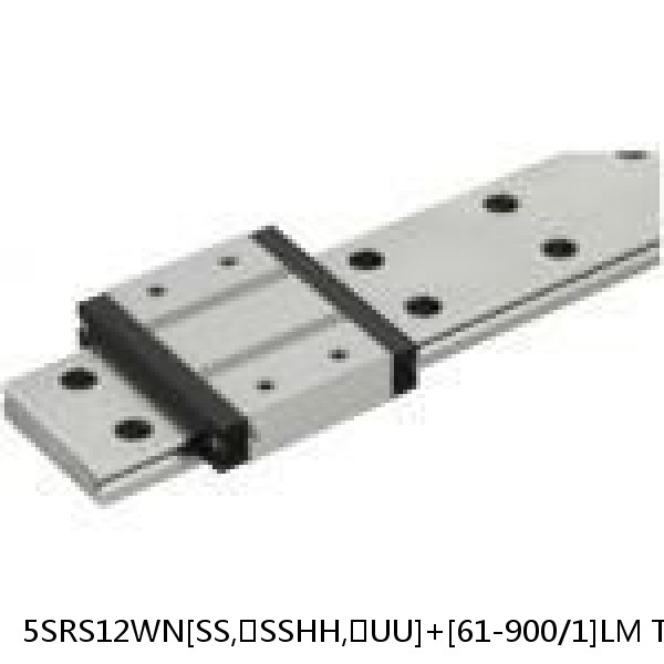 5SRS12WN[SS,​SSHH,​UU]+[61-900/1]LM THK Miniature Linear Guide Caged Ball SRS Series