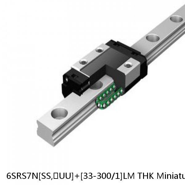 6SRS7N[SS,​UU]+[33-300/1]LM THK Miniature Linear Guide Caged Ball SRS Series