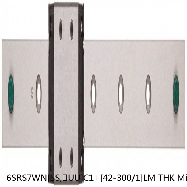 6SRS7WN[SS,​UU]C1+[42-300/1]LM THK Miniature Linear Guide Caged Ball SRS Series