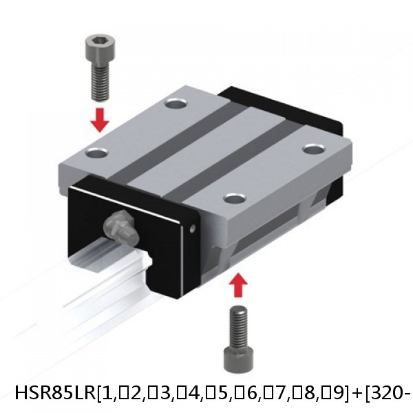 HSR85LR[1,​2,​3,​4,​5,​6,​7,​8,​9]+[320-3000/1]L THK Separated Linear Guide Side Rails Set Model HR