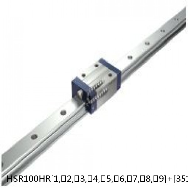 HSR100HR[1,​2,​3,​4,​5,​6,​7,​8,​9]+[351-3000/1]L[H,​P] THK Miniature Linear Guide Caged Ball SRS Series