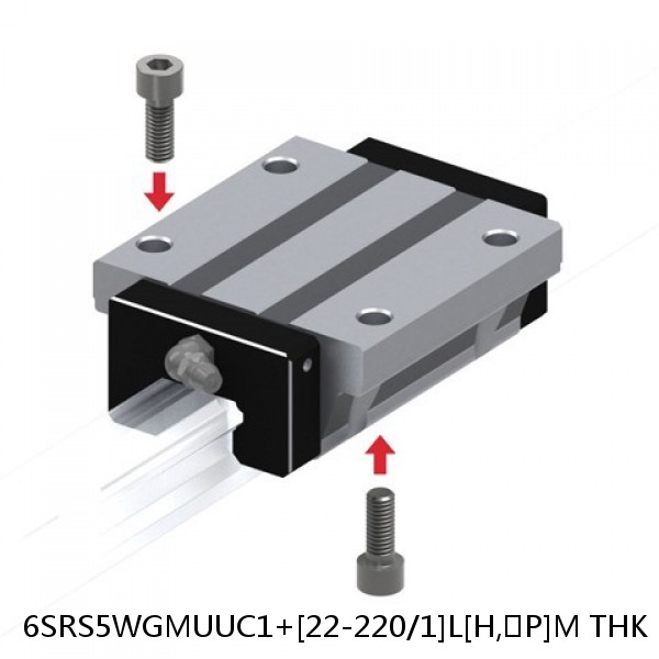 6SRS5WGMUUC1+[22-220/1]L[H,​P]M THK Miniature Linear Guide Caged Ball SRS Series