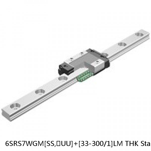 6SRS7WGM[SS,​UU]+[33-300/1]LM THK Standard Linear Guide Accuracy and Preload Selectable HSR Series