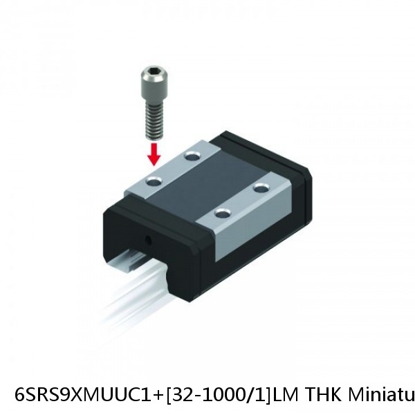 6SRS9XMUUC1+[32-1000/1]LM THK Miniature Linear Guide Full Ball SRS-G Accuracy and Preload Selectable