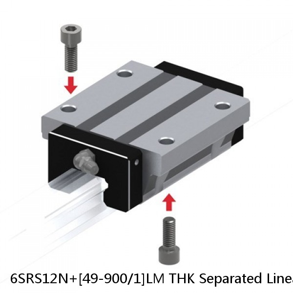 6SRS12N+[49-900/1]LM THK Separated Linear Guide Side Rails Set Model HR