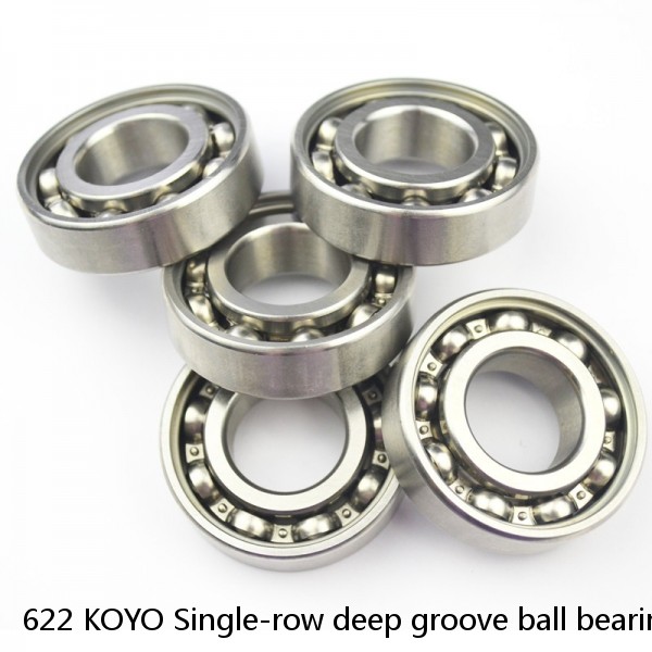 622 KOYO Single-row deep groove ball bearings #1 image