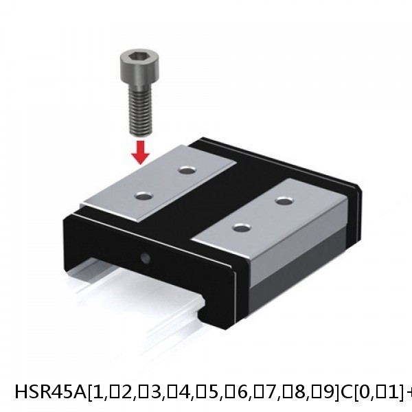 HSR45A[1,​2,​3,​4,​5,​6,​7,​8,​9]C[0,​1]+[156-3090/1]L[H,​P,​SP,​UP] THK Standard Linear Guide Accuracy and Preload Selectable HSR Series #1 image