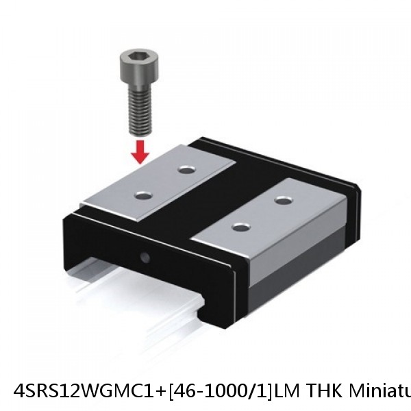 4SRS12WGMC1+[46-1000/1]LM THK Miniature Linear Guide Full Ball SRS-G Accuracy and Preload Selectable #1 image