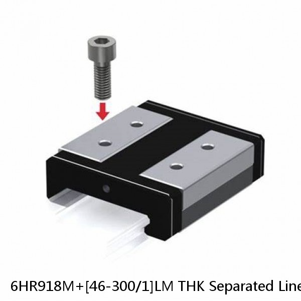 6HR918M+[46-300/1]LM THK Separated Linear Guide Side Rails Set Model HR #1 image