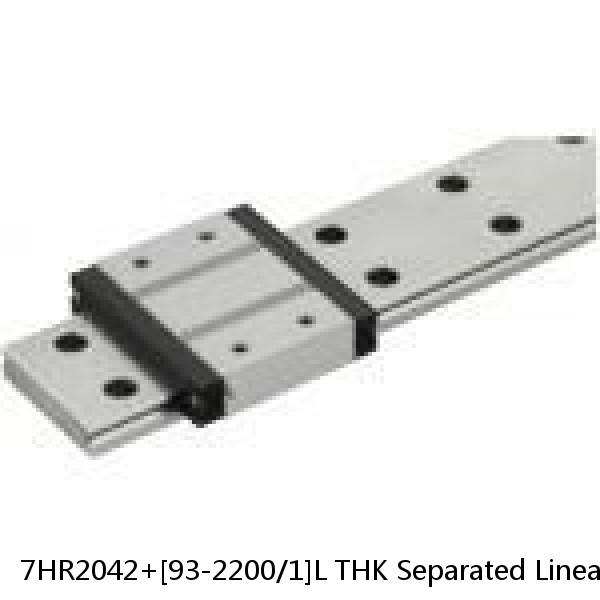 7HR2042+[93-2200/1]L THK Separated Linear Guide Side Rails Set Model HR #1 image