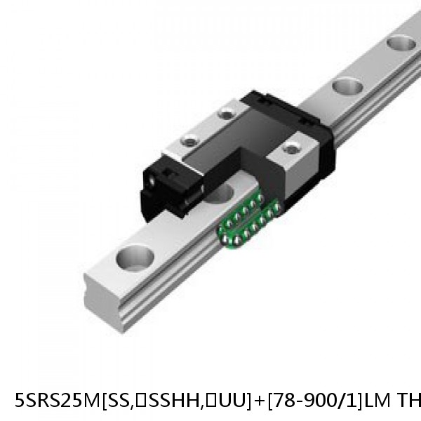 5SRS25M[SS,​SSHH,​UU]+[78-900/1]LM THK Miniature Linear Guide Caged Ball SRS Series #1 image