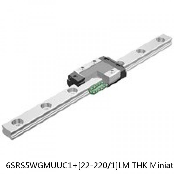 6SRS5WGMUUC1+[22-220/1]LM THK Miniature Linear Guide Caged Ball SRS Series #1 image