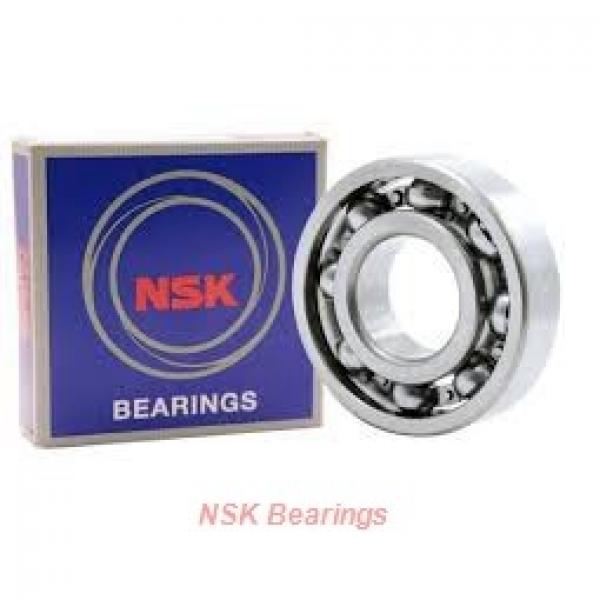 17 mm x 40 mm x 12 mm  NSK 7203 C angular contact ball bearings #1 image
